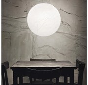 Ideal Lux - Luster na lanku CARTA 1xE27/25W/230V pr. 40 cm biela