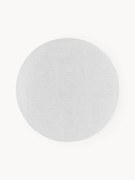 Okrúhly bavlnený koberec Lora