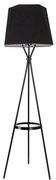 Stojacia lampa VENEDIK 1xE27/60W/230V čierna