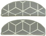 Nášľap na schody Cubes 19 svetlo sivý