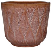 Kvetináč OP19-010 37x37x31 hnedý
