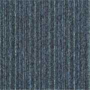 Kobercový štvorec Sonar Lines 4583 modrozelený 50 x 50 cm, chodba / predsieň, Balta