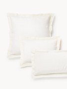 Ľanová obliečka na vankúš s lemom Linna