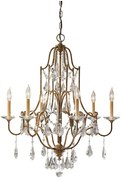 Feiss FE-VALENTINA6 - Luster na reťazi VALENTINA 6xE14/60W/230V