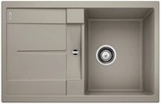 Blanco Metra 45 S, silgranitový drez 780x500x190 mm, 1-komorový, svetlá hnedá, BLA-517346
