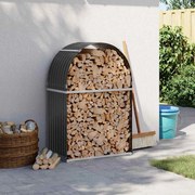 Držiak na drevo antracitový 80x45x120 cm pozinkovaná oceľ 364559