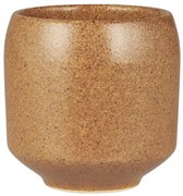 Ib Laursen Malý keramický obal na kvety Saga Brown