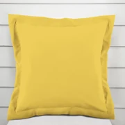 Biante Dekoračná obliečka na vankúš s lemom Rongo RG-090 Svetlo žltá 30 x 50 cm