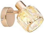 Candellux Nástenné bodové svietidlo DUBAI 1xE14/40W/230V rose gold CA0989