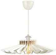 Luster na lanku 1xE27/60W/230V biela pr. 68 cm