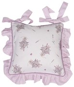 Bavlnený povlak na podsedák Lavander Garden - 40*40 cm