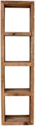 furniture-nabytek.cz - Drevená polica do kúpeľne 50x35x185 z masívu palisander