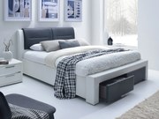 Manželská posteľ 160 cm Casandie S (s roštom). Akcia -14%. Vlastná spoľahlivá doprava až k Vám domov. 770888