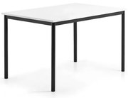 Stôl BORÅS, 1200x800x720 mm, whiteboard doska, antracit