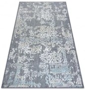 Koberec SOLE D3812 Ornament - ploské tkanie sivý / béžový