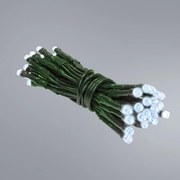 Vianočné osvetlenie LED 50L na batérie vonkajšie s program. a časovačom 5/21/BAT/CW