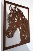 Drevený obraz na stenu hlava kôň I SENTOP PR0293
