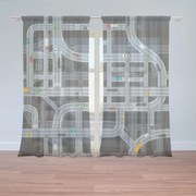 Sablio Záclony Detská autodráha: 2ks 150x250cm