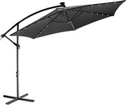 Stilista záhradný slnečník priemer 350 cm antracitový M88636