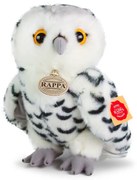 Rappa Plyšová sova biela, 25 cm