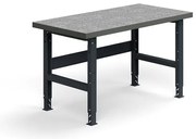 Dielenský stôl TRUST, 1500x760mm, 600 kg, vinylový povrch