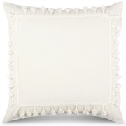 DEKORAČNÁ OBLIEČKA NA VANKÚŠ BOHO2 45X45 CM KRÉMOVÁ