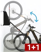 Držiak na elektrobicykle UpBike so zdvíhacím mechanizmom 1+1 ZADARMO, oplechované boky, otočný
