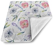 Sablio Deka pre bábätko Letné kvety - 80x100 cm