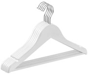 Vešiaky 5 ks drevené CRW06W-20