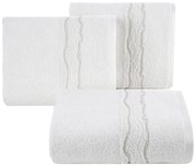 BAVLNENÝ UTERÁK KARIN 70X140 CM BIELA