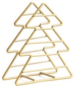 Stojan na servítky LET IT SNOW zlatý 869155