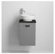 Kúpeľňová skrinka s umývadlom TAARNHOLM sivá
