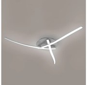 Brilagi - LED stropné svietidlo STRIPES LED/24W/230V strieborné