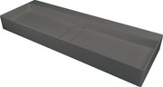Deante Umývadlo na dosku Blur 100x40 cm - CQB TU1S, granit, antracit metalic