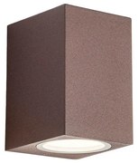 Redo 90528 - LED Vonkajšie nástenné svietidlo BRIO LED/6W/230V 3000K IP54 hnedá