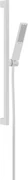 Hansgrohe Pulsify E, sprchová súprava 100 1jet EcoSmart+ so sprchovou tyčou 650 mm, biela matná, HAN-24371700