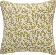 Ib Laursen Bavlnený poťah na vankúš Vigga Yellow 50 × 50 cm