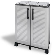 ARTPLAST Skriňa na triedený odpad Linea Family 2dv/3víka