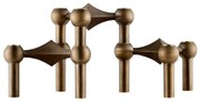 Stoff Nagel Dizajnový svietnik STOFF Nagel Bronzed Brass – set 3 ks