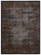 Koberec KESHAN, strapce 1251/53511 zlatý / modrý