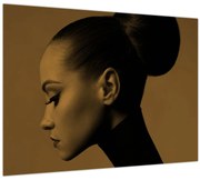 Obraz - Žena z profilu (70x50 cm)
