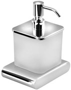 Sapho Sapho, FLORI dávkovač mydla, chróm/mliečne sklo, RF019