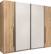 XXXLutz SKRIŇA S OTOČNÝMI DVERAMI, kašmírová, dub artisan, 272,4/226,5/61,5 cm Carryhome - Skrine - 000885000609