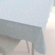 Biante Dekoračný obdĺžnikový obrus PM-063 Konfety na pastelovo modrosivom 50x100 cm