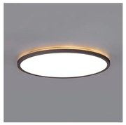 LED kúpeľňové stropné svietidlo NIVERA LED/12W/230V IP54 pr. 22,5 cm čierne