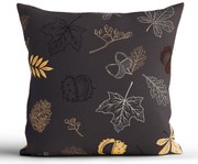 Bavlnená obliečka na vankúš Renforcé 40 × 40 cm - Jesenná elegancia