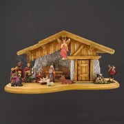 AMADEA Drevený betlehem s figúrkami 50 cm