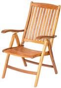 DEOKORK Skladacie teakové kreslo REGINA