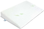 Dojčenský vankúš do postieľky - klin Luxe s Aloe vera 60x38 cm
