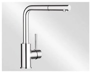 Blanco Mila - S drezová batéria s vyťahovacou sprškou chróm 519810